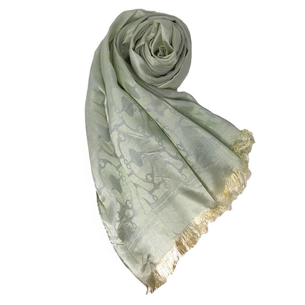 Casaba Womens Royal Elegant Formal Silk Feel Scarves Scarf Shawl Light Wrap-Blue-