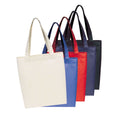Plain Reusable Grocery Shopping Tote Bag Bags 16inch-Royal-