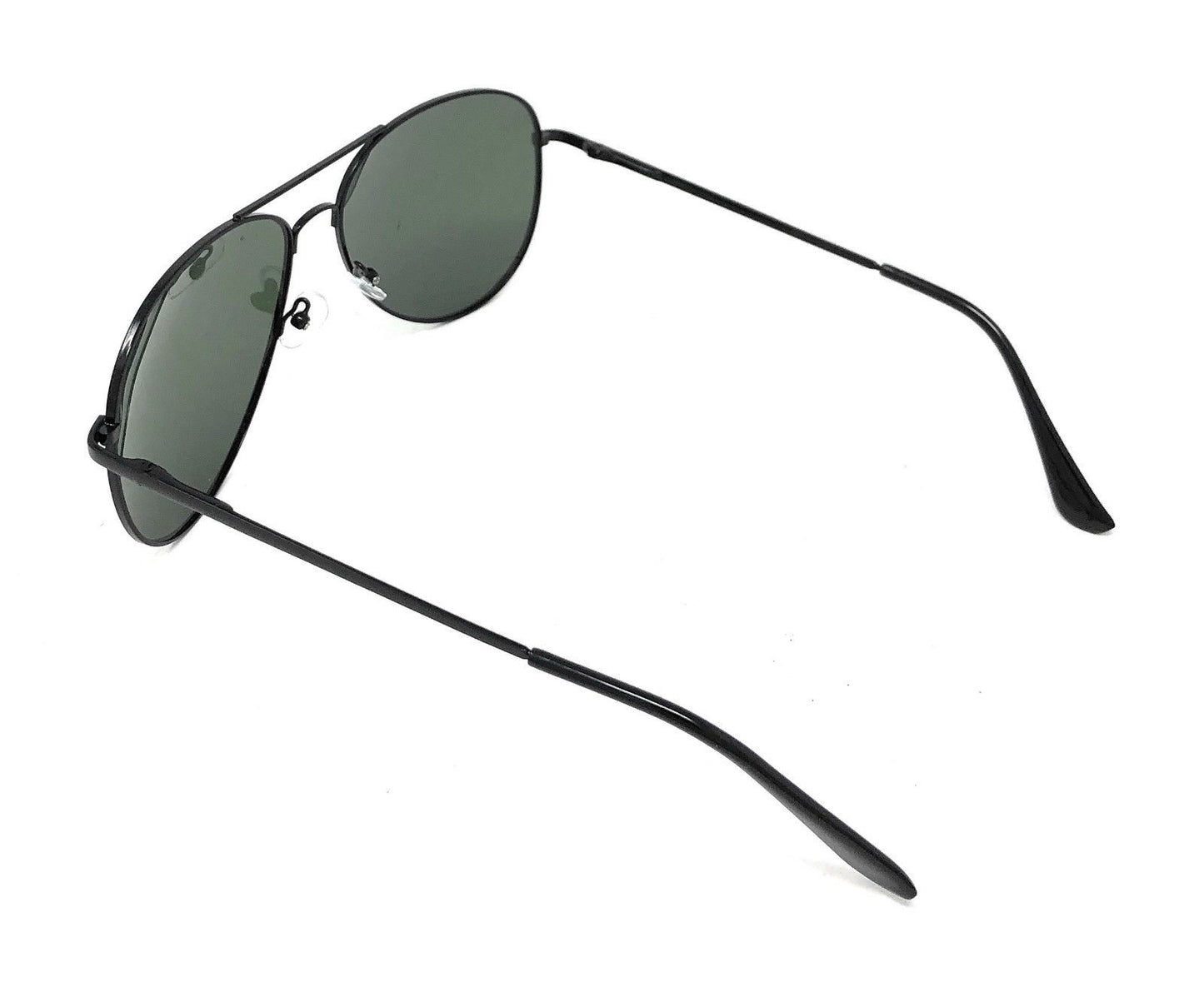 Classic Polarized Sunglasses Club Aviator Bamboo Sports Mirror Men's Women's-Black (lens) Black (frame)-