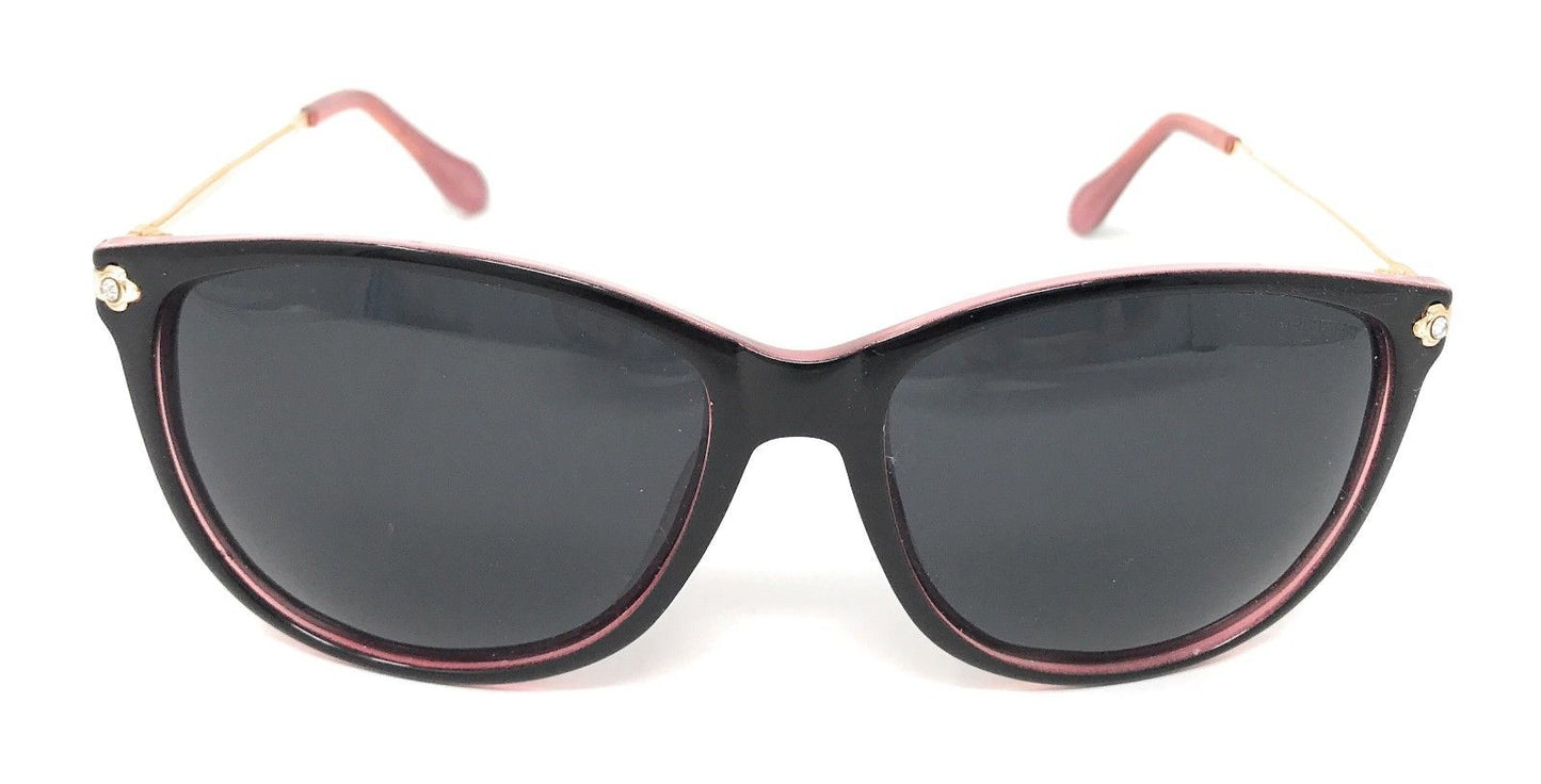 Classic Polarized Sunglasses Club Aviator Bamboo Sports Mirror Men's Women's-Black (lens) Black (frame)-