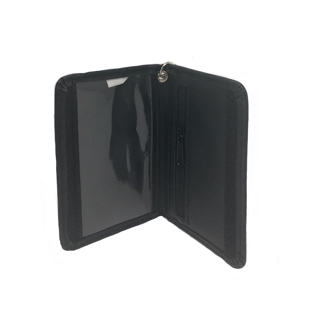 1 Dozen Slim Wallet Double ID Holder w/ Keys Ring Coin Pocket Wholesale Bulk-