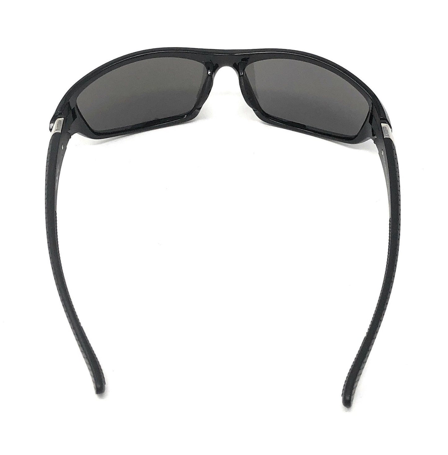 Classic Polarized Sunglasses Club Aviator Bamboo Sports Mirror Men's Women's-Black (lens) Black (frame)-