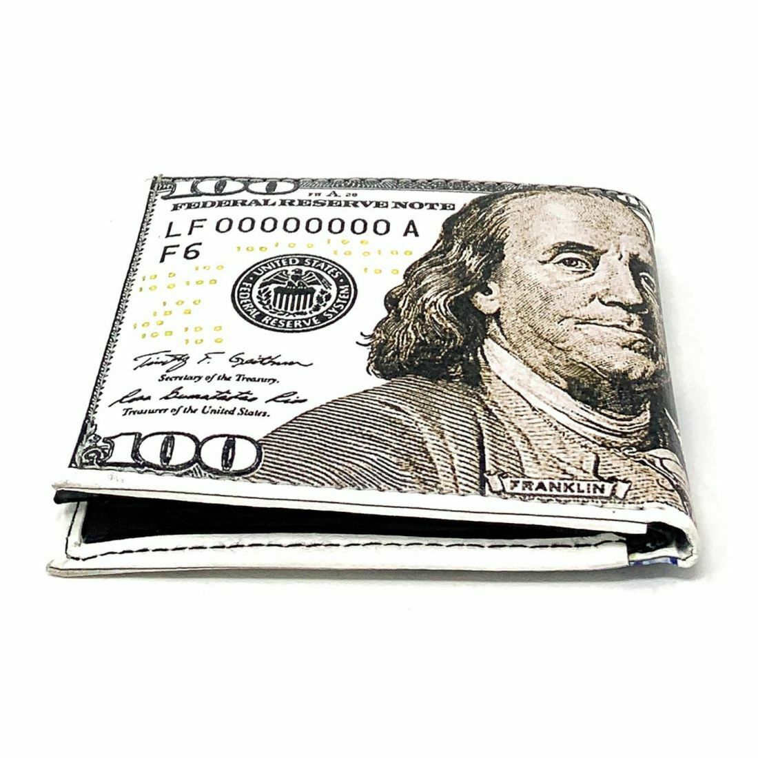 USA Patriotic Bifold Wallets In Gift Box Mens Womens Youth-100 Dollar Old-