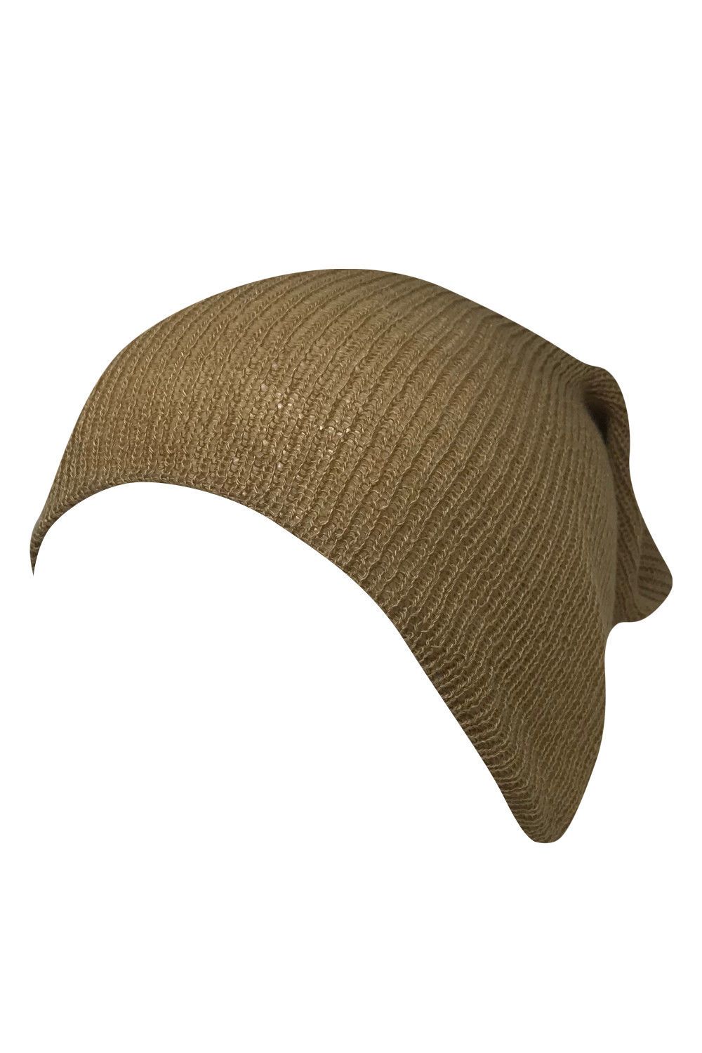 Casaba Stylish Long Slouch Beanies for Men Women 12 inch Skull Cap Toboggan Hat-Black-