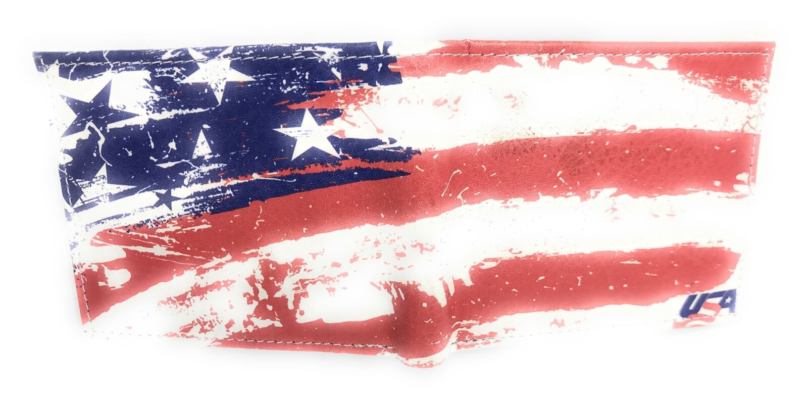 USA Patriotic Bifold Wallets In Gift Box Mens Womens Youth-100 Dollar Old-