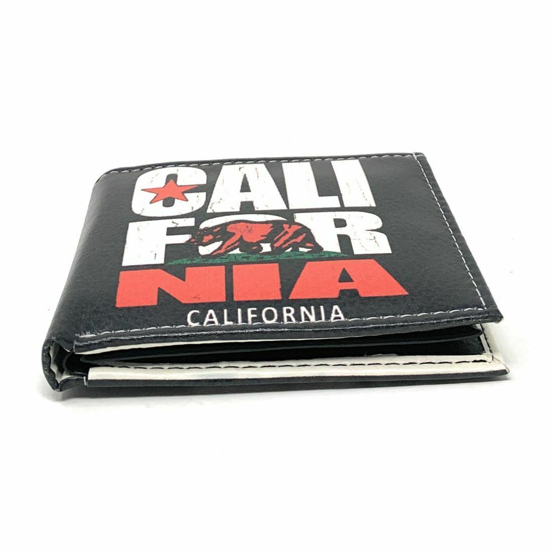 California Cali Bear Bifold Wallets In Gift Box Mens Womens Kids-Star-