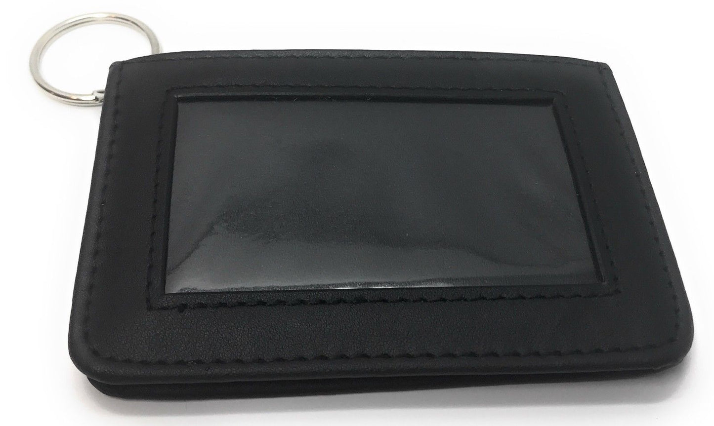 1 Dozen Slim Wallet Double ID Holder w/ Keys Ring Coin Pocket Wholesale Bulk-