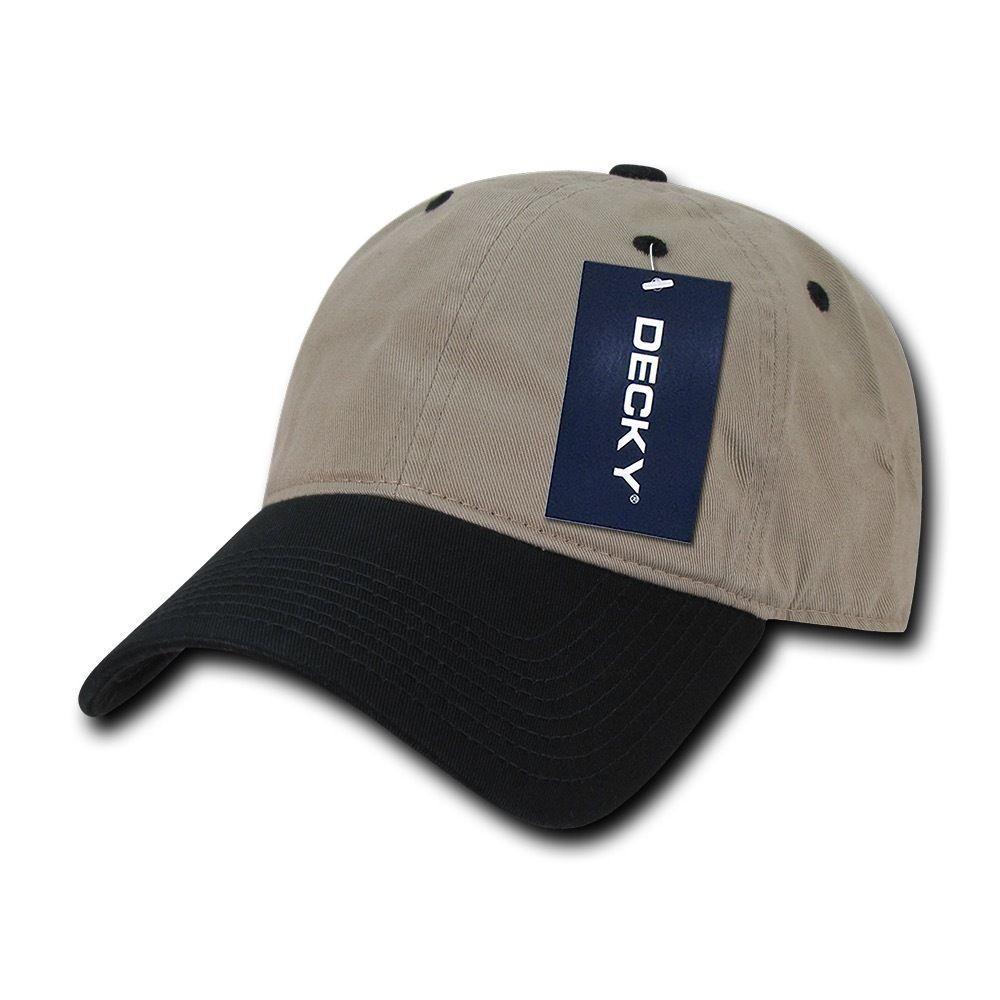 6 Lot Decky Washed Cotton Polo Low Crown 6 Panel Dad Caps Hats Wholesale Lots-