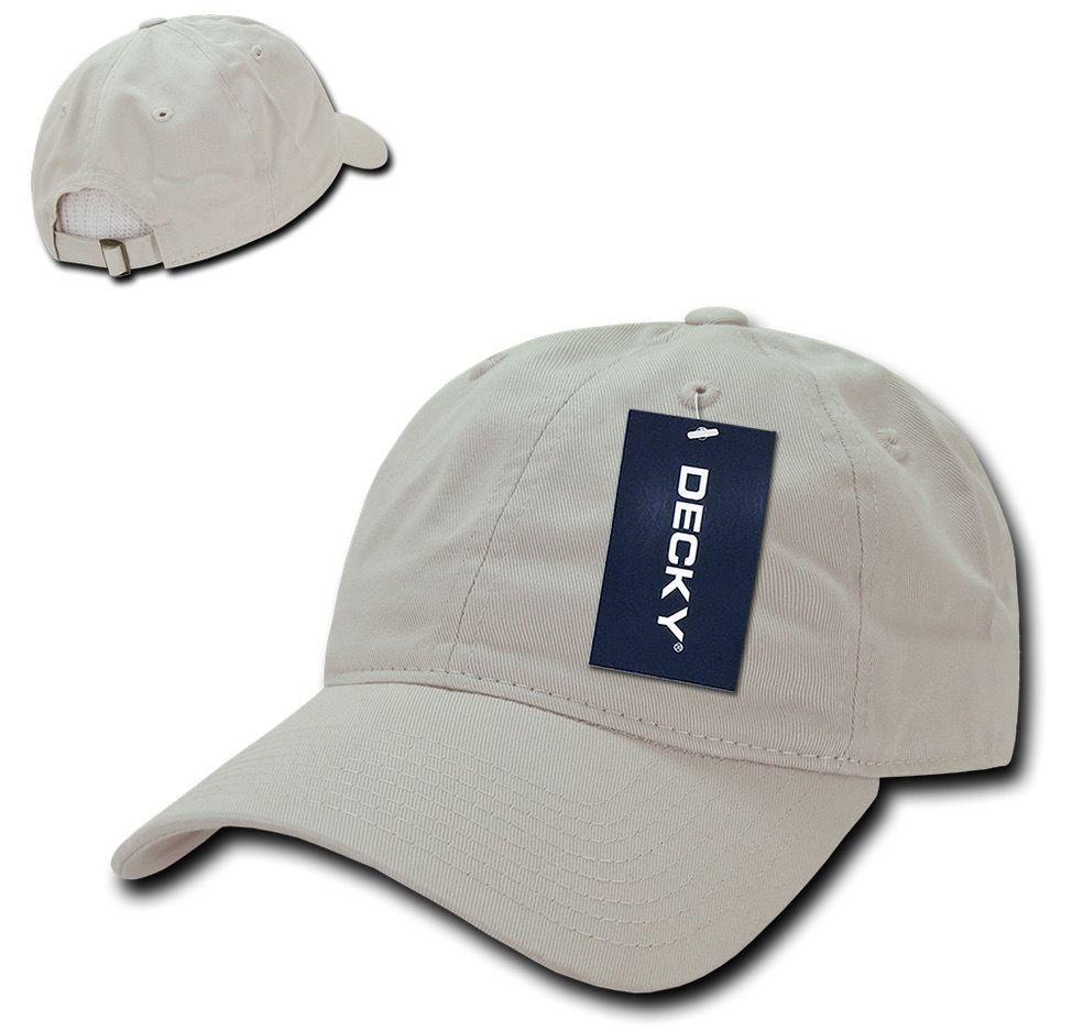 6 Lot Decky Washed Cotton Polo Low Crown 6 Panel Dad Caps Hats Wholesale Lots-