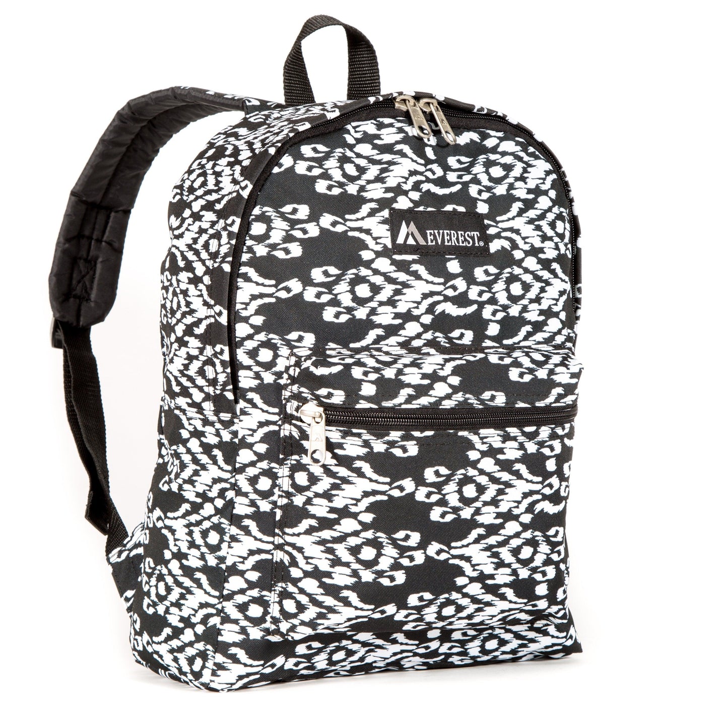 Everest Backpack Book Bag - Back to School Basics - Fun Patterns & Prints-Blue/ Green Geo-