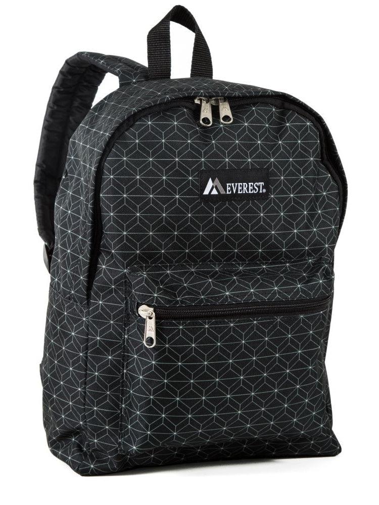 Everest Backpack Book Bag - Back to School Basics - Fun Patterns & Prints-Geo-