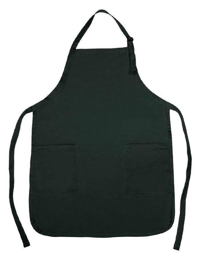 3 Pack Full Adult Size Bib Aprons With 2 Waist Pockets Plain Solid Colors Kitchen Cook Chef Waiter Crafts Garden Wholesale Lot Bulk-BLACK-