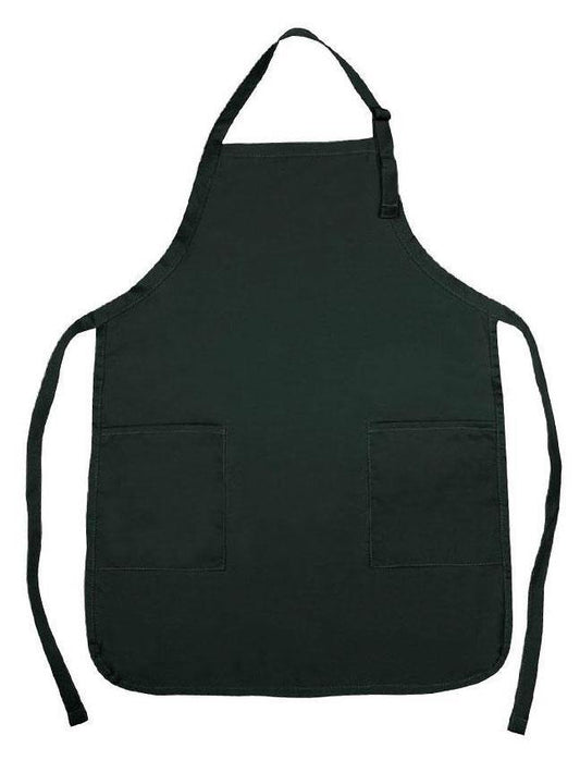 3 Pack Full Adult Size Bib Aprons With 2 Waist Pockets Plain Solid Colors Kitchen Cook Chef Waiter Crafts Garden Wholesale Lot Bulk-BLACK-