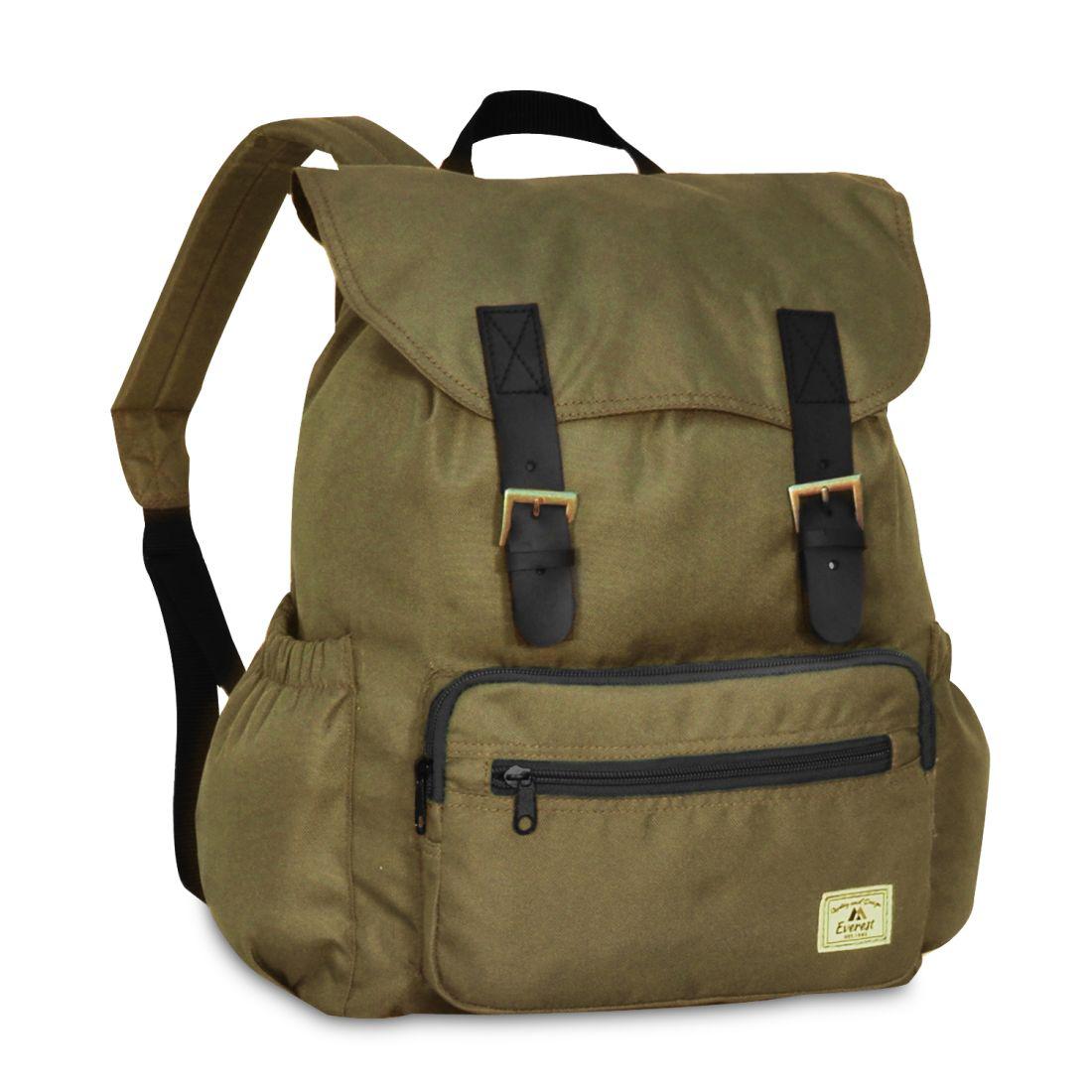 Everest Stylish Rucksack-Olive-