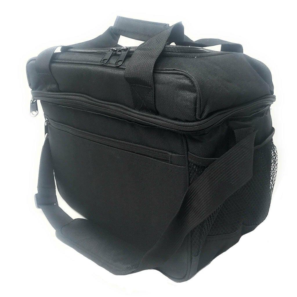 Deluxe Insulated Cooler Lunch Box Bag Picnic Beer Bottles Water Food-