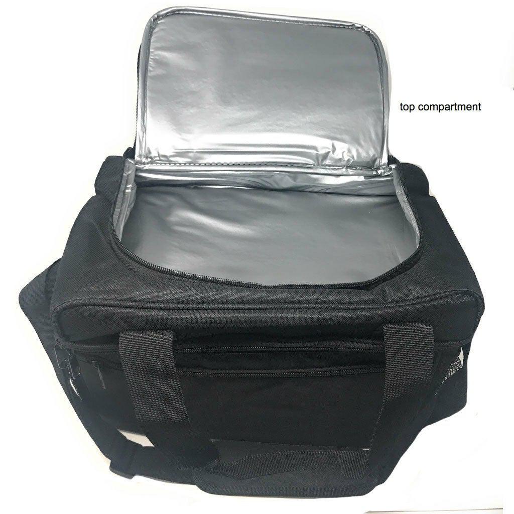 Deluxe Insulated Cooler Lunch Box Bag Picnic Beer Bottles Water Food-