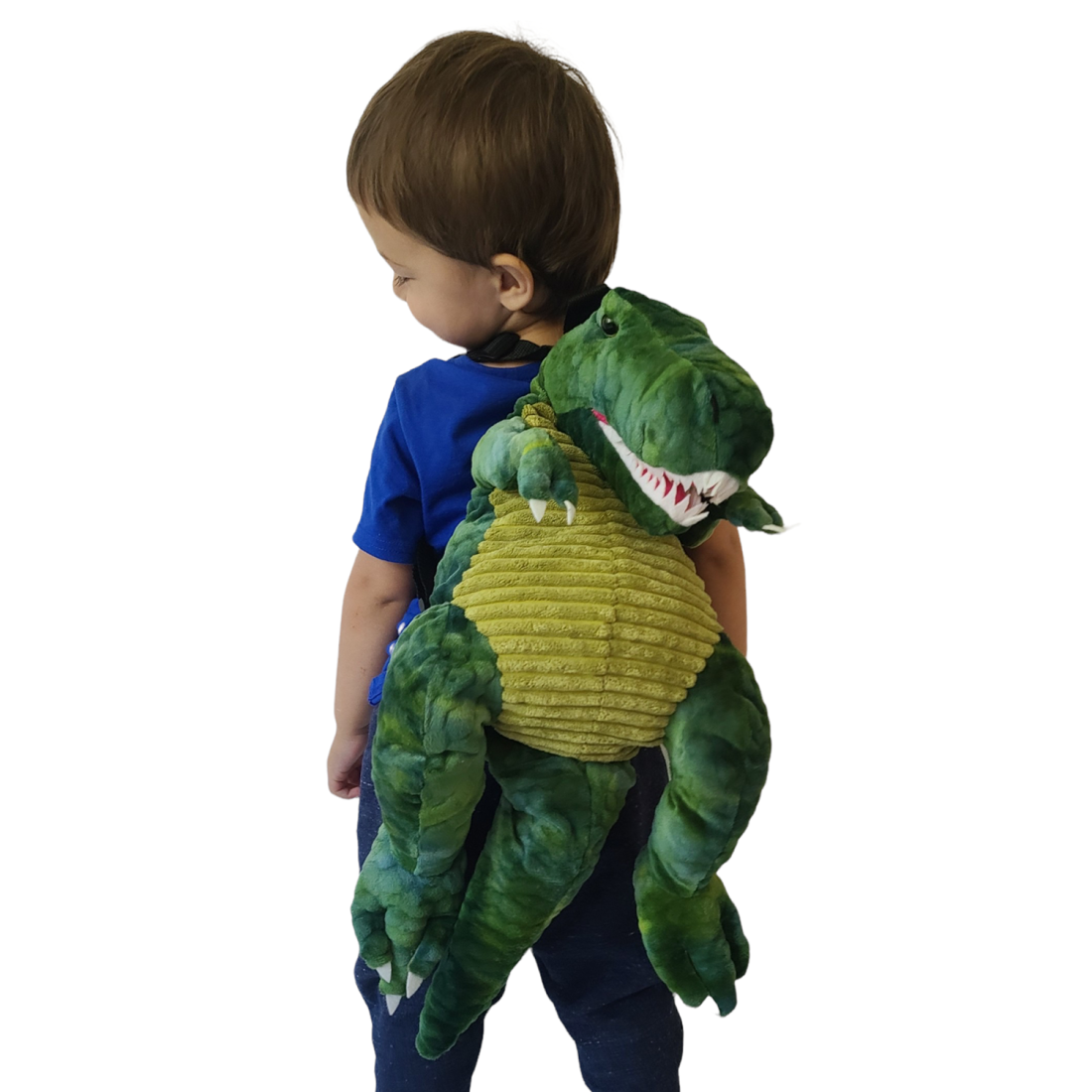 Empire Cove Kids School Mini Backpack Furry Dinosaur Sloth Dragon Koala Book Bag-Dinosaur-