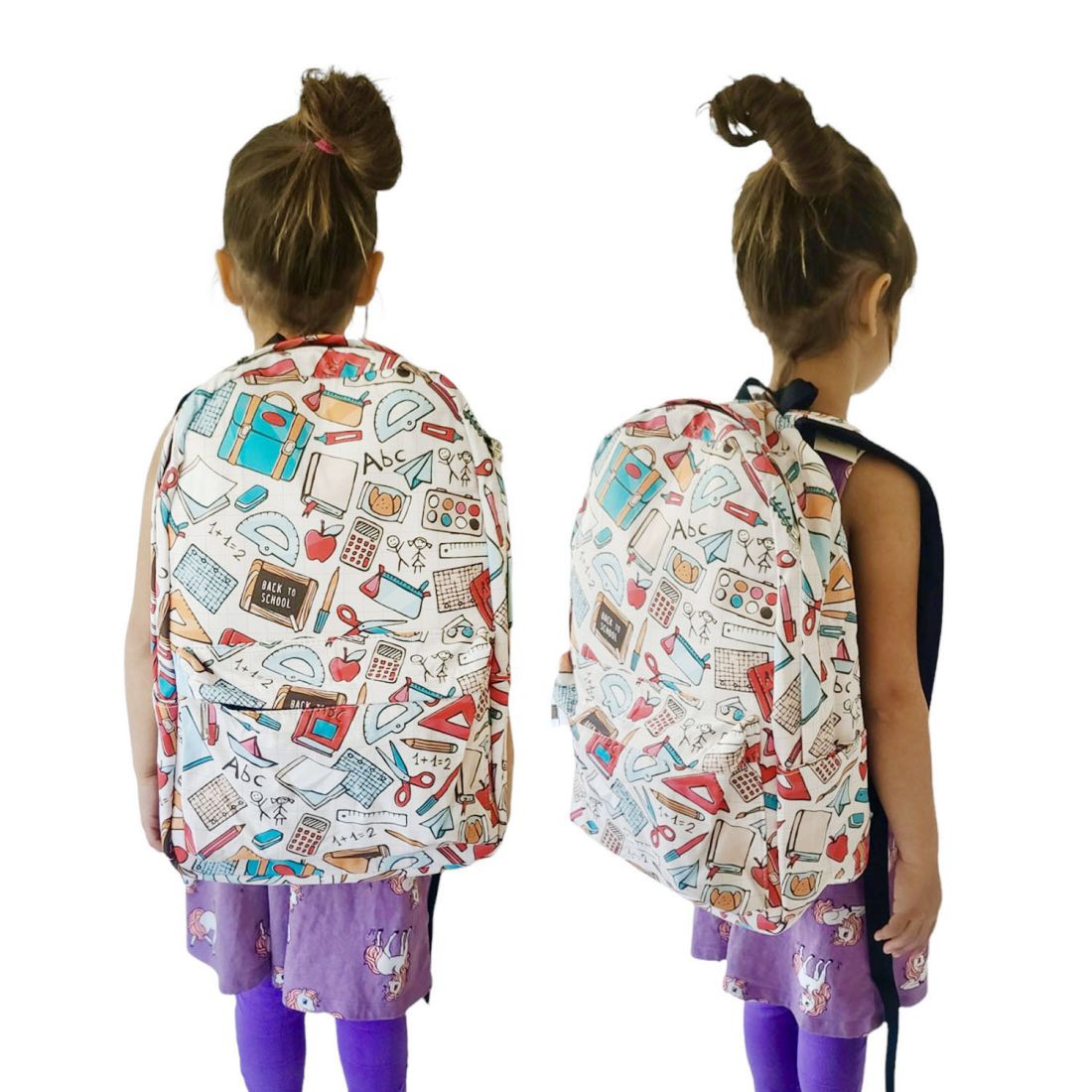 Empire Cove Back to School Backpack Shark Sealife Sloth Dino Sea Turtle Book Bag-School-