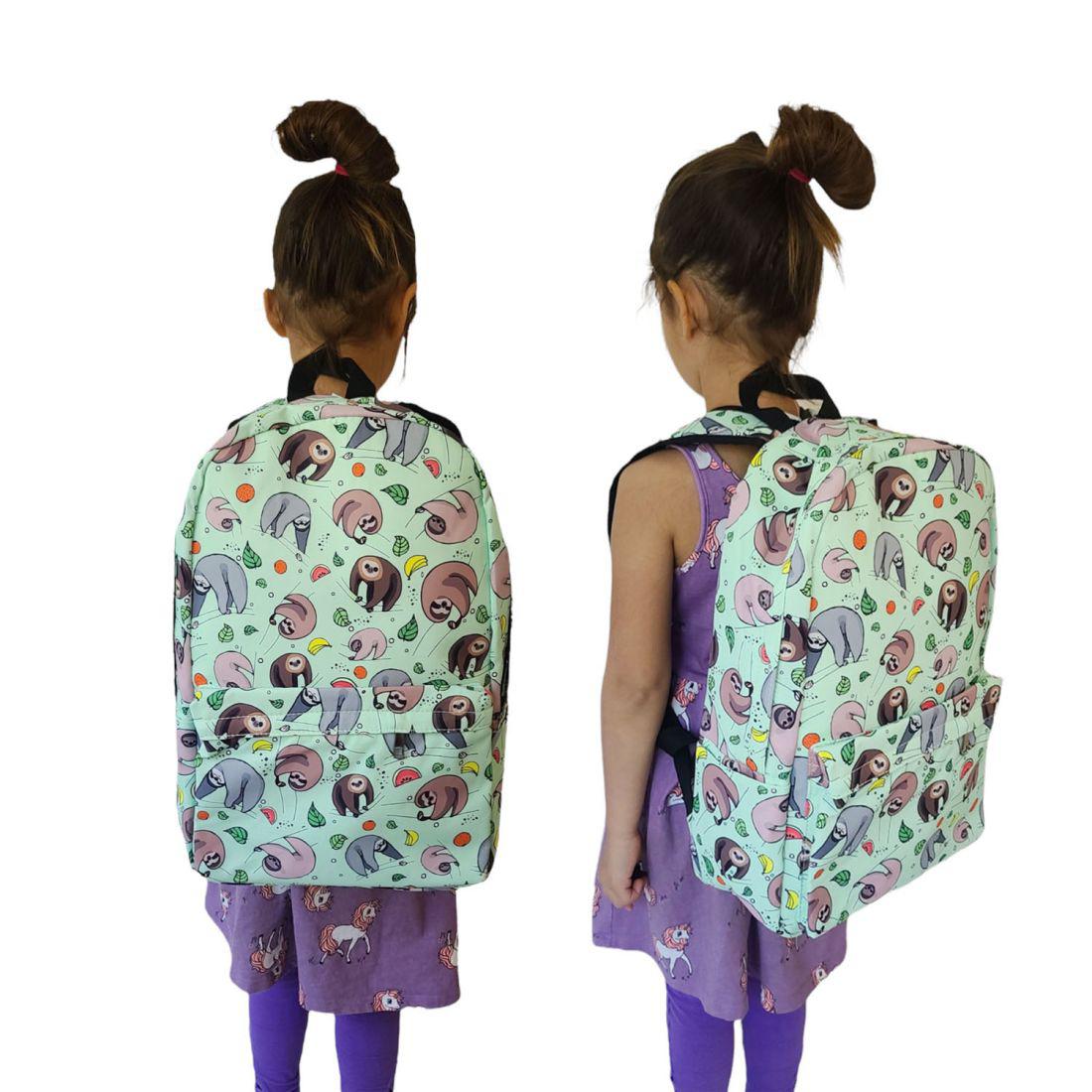 Empire Cove Back to School Backpack Shark Sealife Sloth Dino Sea Turtle Book Bag-School-