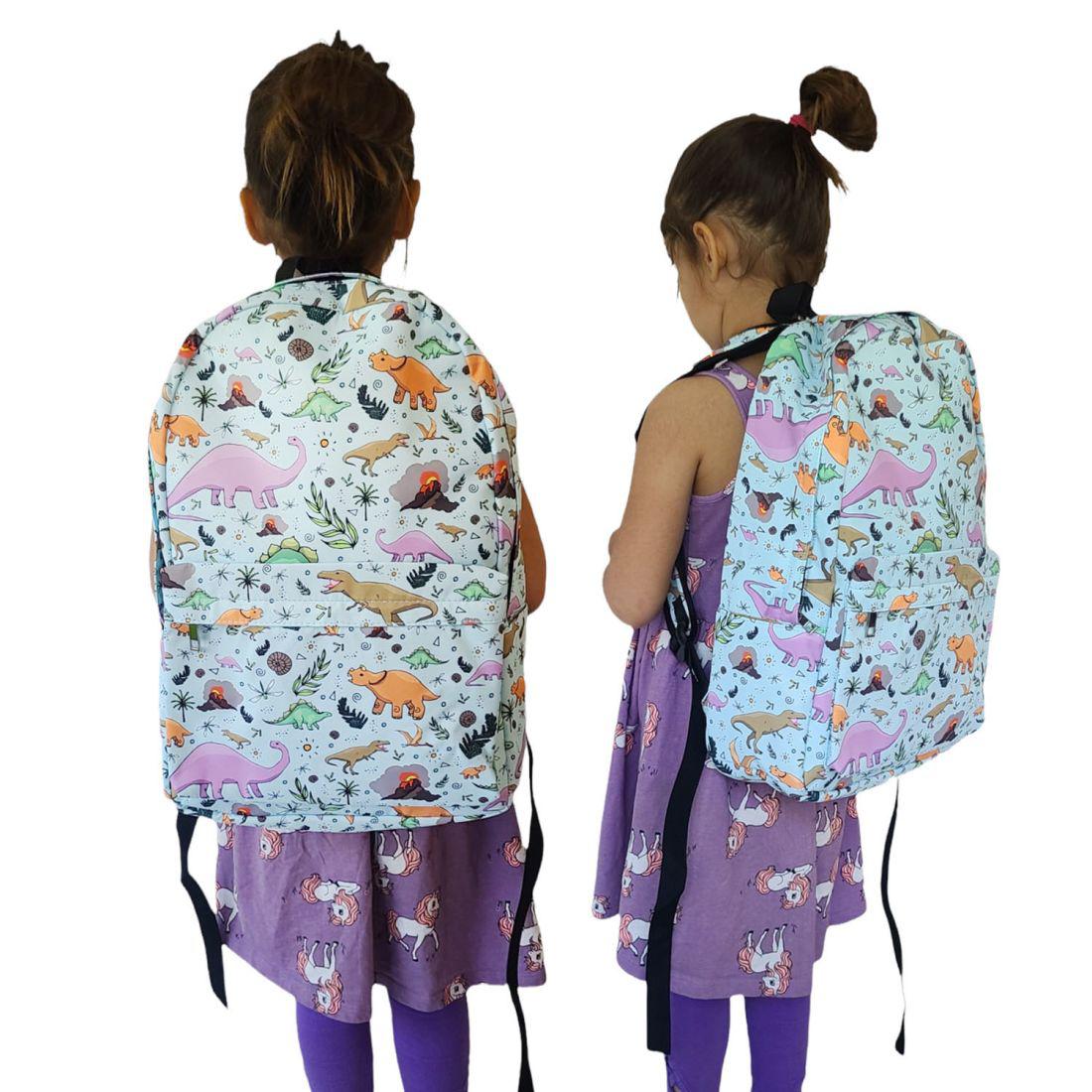 Empire Cove Back to School Backpack Shark Sealife Sloth Dino Sea Turtle Book Bag-School-