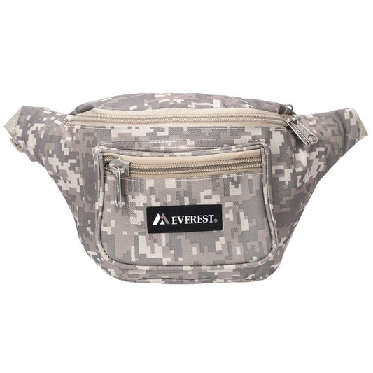 Everest Digital Camouflage Waist Fanny Pack-Medium-