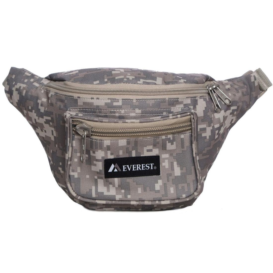 Everest Digital Camouflage Waist Fanny Pack-Large-