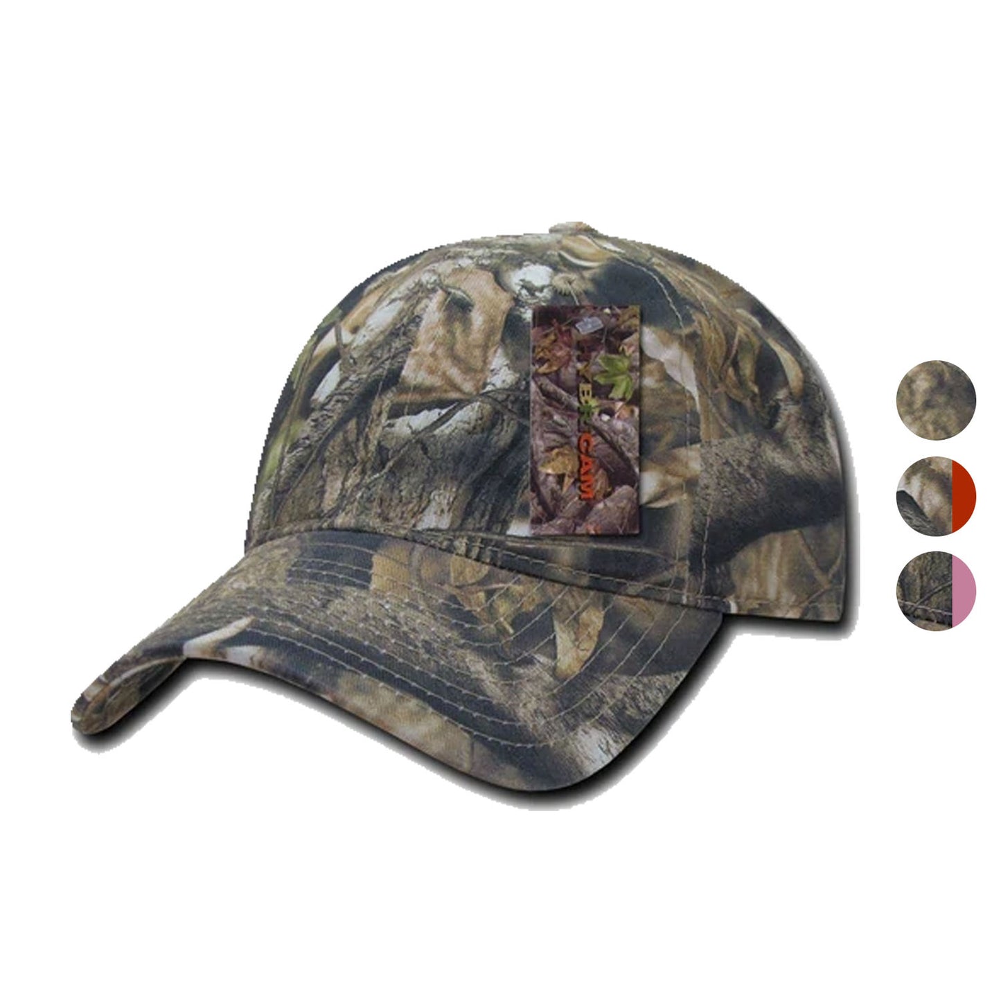 Decky Camouflage Relaxed Hybricam 6 Panel Hunting Army Cotton Caps Hats-GBR-