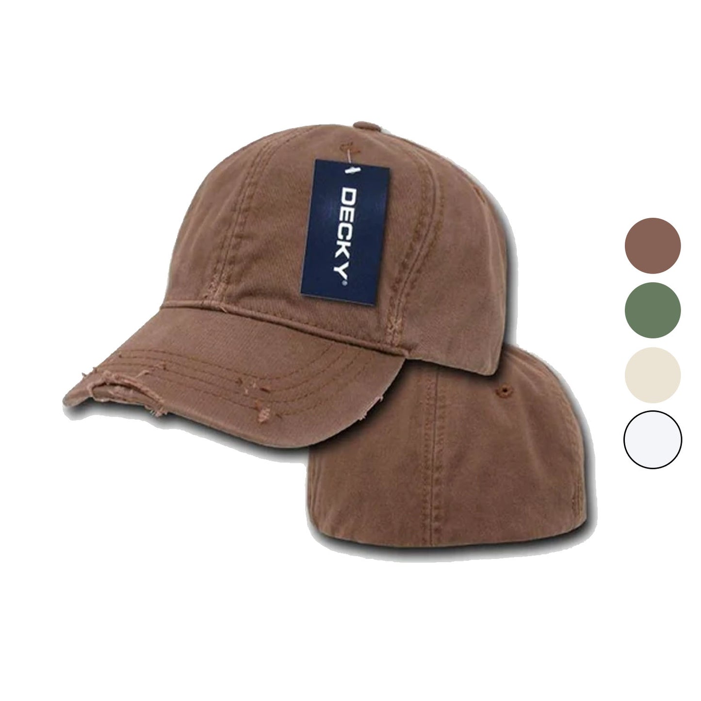 1 Dozen Decky Fitted Vintage Washed Polo Baseball 6 Panel Hats Caps Wholesale-