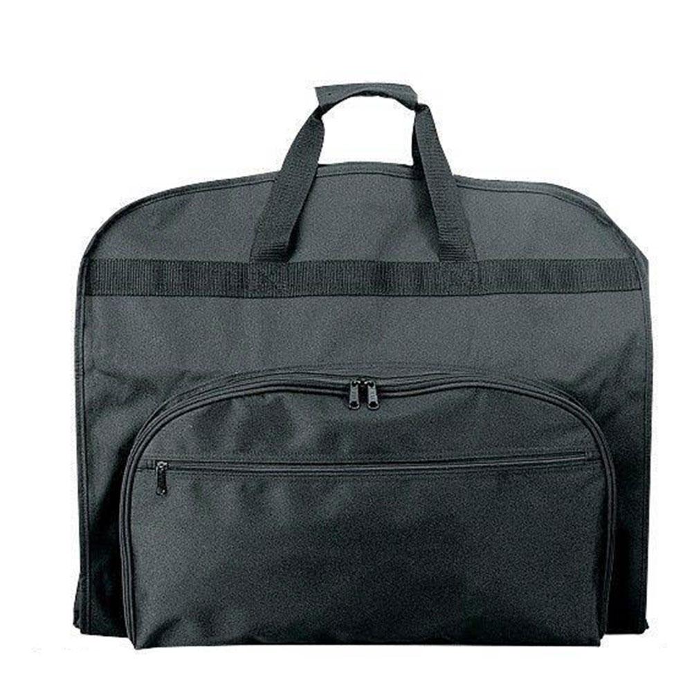 Heavy Duty Travel Garment Bag Cover for Suit Pants Dress Storage Luggage Black 24X39inch-