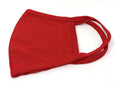1 Dozen Cotton Face Mask Single Ply Soft Promotional Masks Wholesale Bulk Lot-Red-