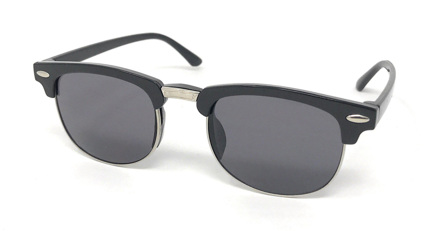 Boys Girls Kids Toddlers Children Sunglasses UV Protection Top Styles w/ Pouch-Black (Classic Way)-