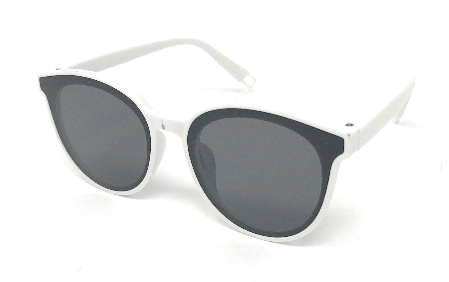 Boys Girls Kids Toddlers Children Sunglasses UV Protection Top Styles w/ Pouch-White (Leopard)-