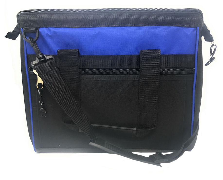 Big Large Cooler Lunch Box Bag Wide Mouth Straps Picnic Beer Drink Water 14inch-RED / BLACK-