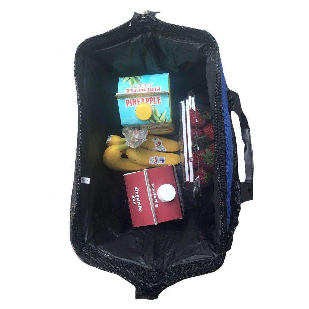Big Large Cooler Lunch Box Bag Wide Mouth Straps Picnic Beer Drink Water 14inch-RED / BLACK-