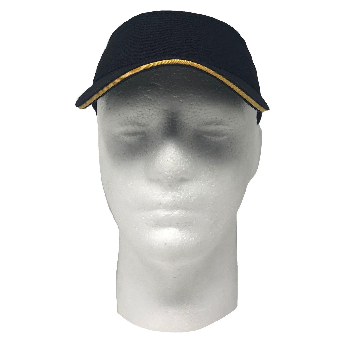 1 Dozen Washed Sandwich Cotton Sun Beach Visors Gold Wholesale Lot Bulk-
