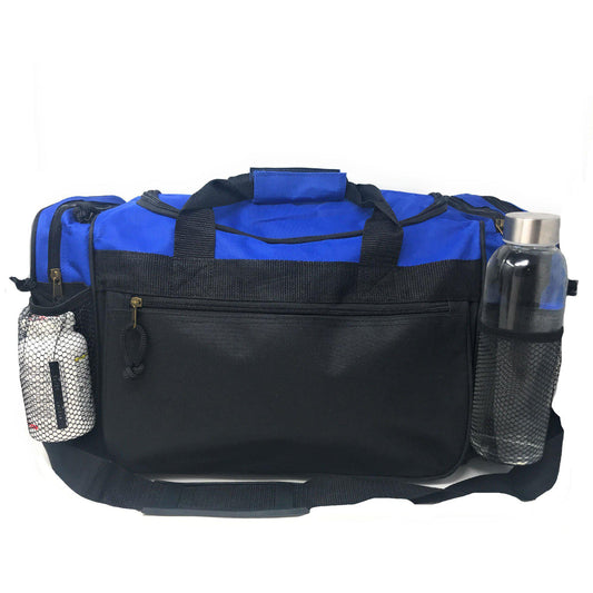 20inch Large Big Sports Duffle Bags Work Carry On School Gym Travel Luggage-RED / BLACK-