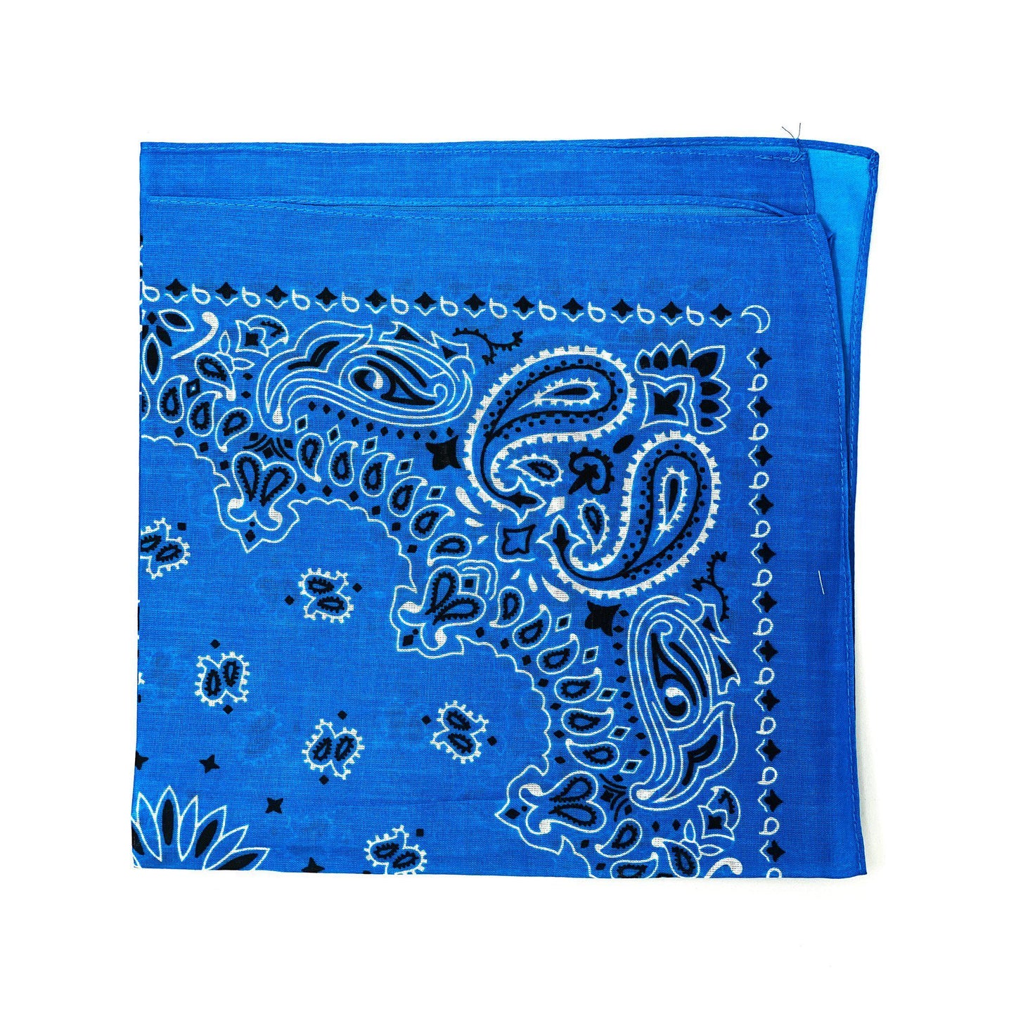 1 Dozen Bandanas Assorted Paisley 100% Cotton Cloth Face Mask Scarf Washable-Dark Colors - Assorted-