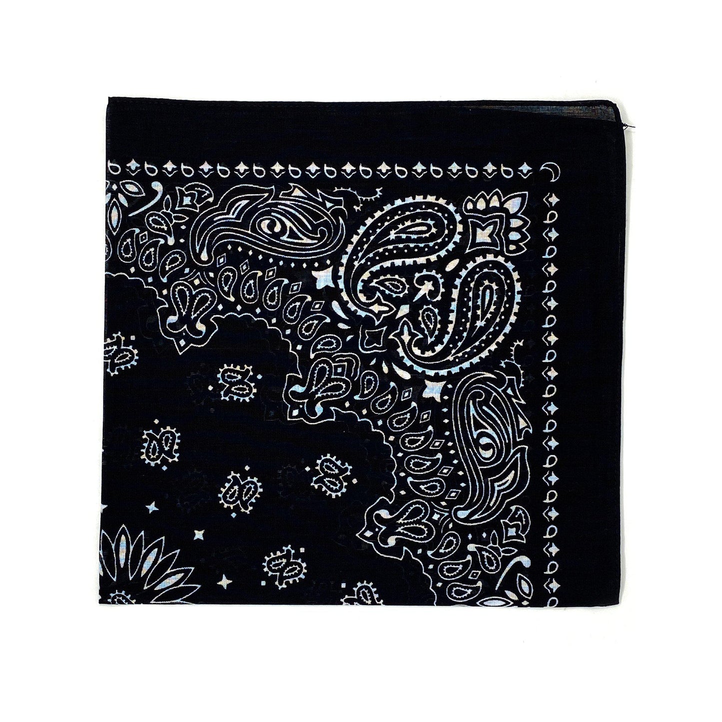 1 Dozen Bandanas Assorted Paisley 100% Cotton Cloth Face Mask Scarf Washable-Dark Colors - Assorted-