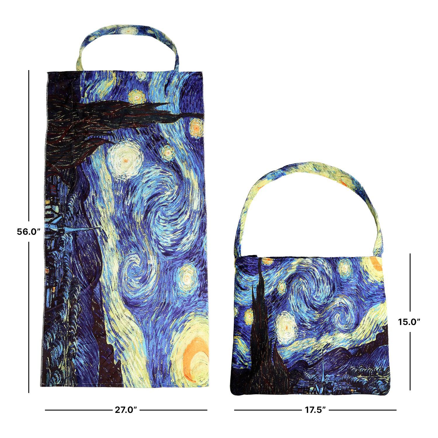 Empire Cove 2 in 1 Convertible Beach Towel Tote Bag Shoulder Bag Pool Swim-Sunflower-