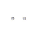 Empire Cove 14K Gold Sterling Silver Dipped Jewelry Cubic Zirconia Stud Earrings-GOLD-