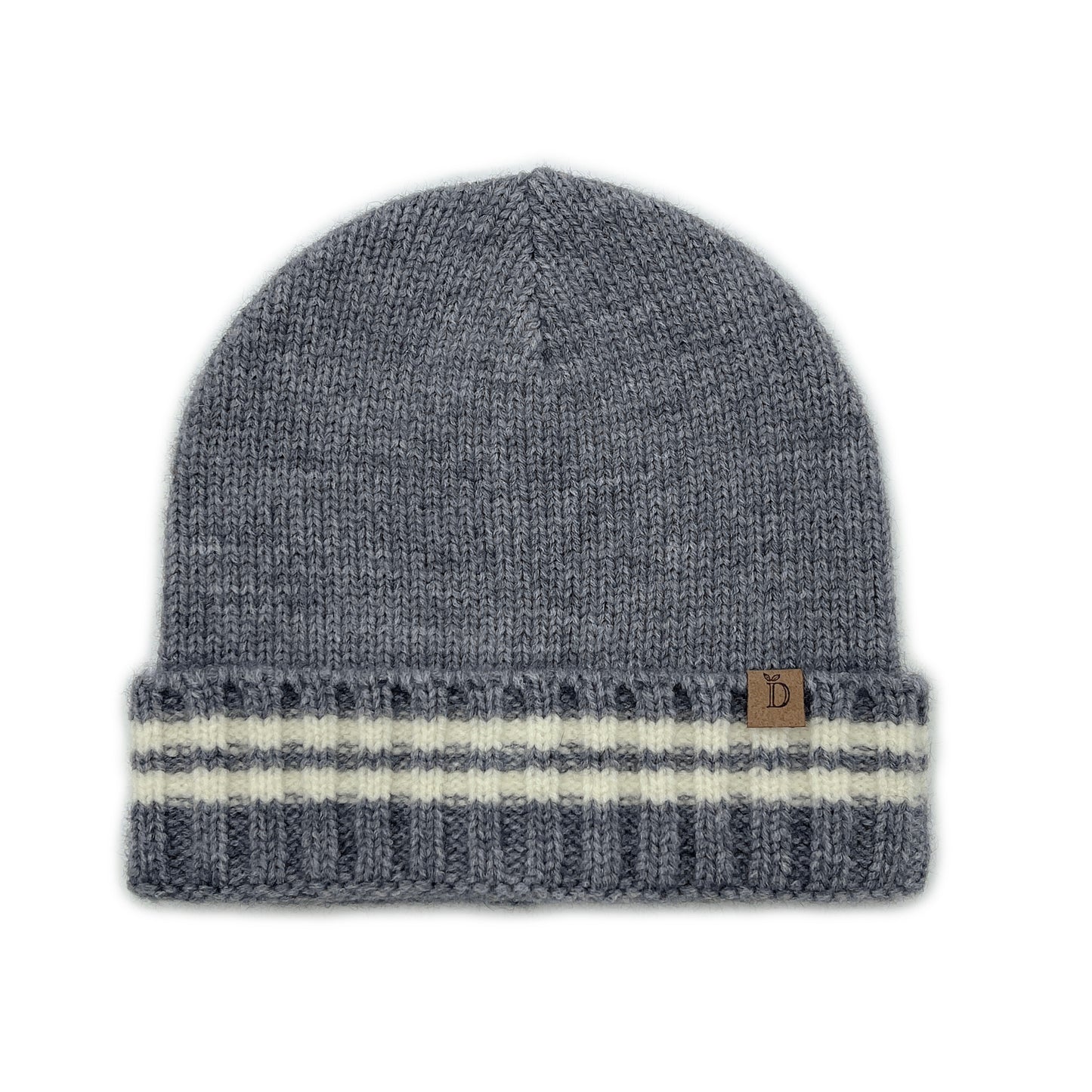 Empire Cove Winter Knit Striped Beanie-Black-