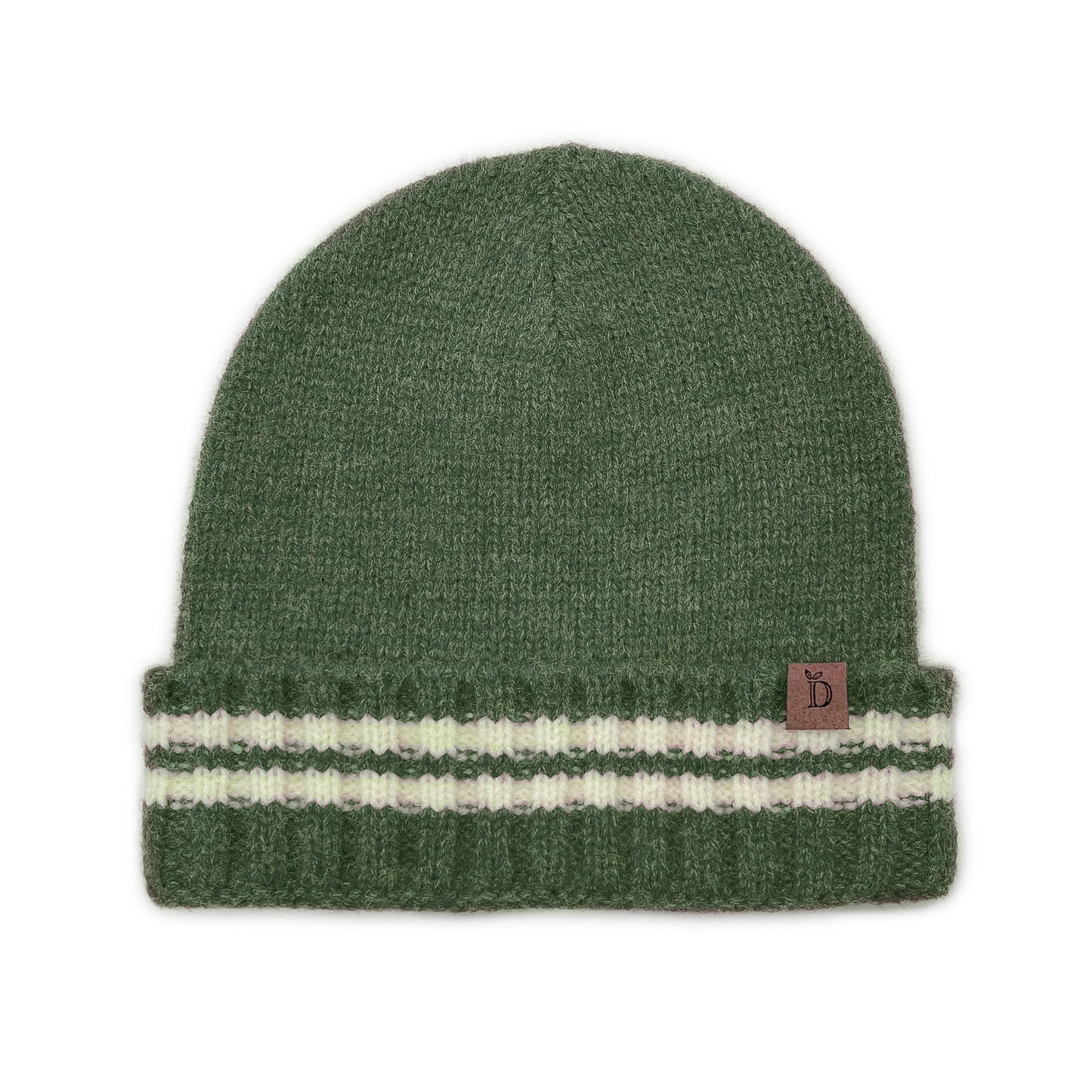 Empire Cove Winter Knit Striped Beanie-Black-