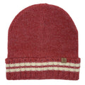 Empire Cove Winter Knit Striped Beanie-Red-