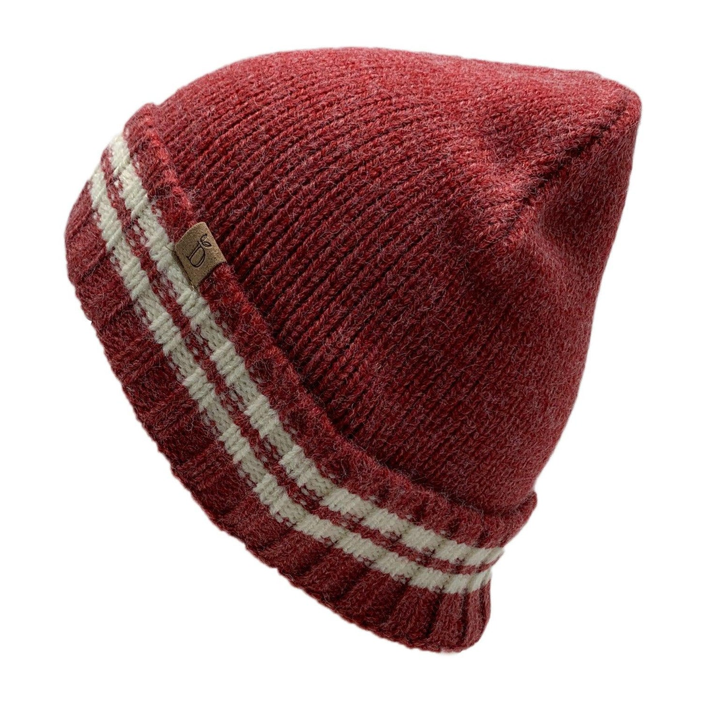 Empire Cove Winter Knit Striped Beanie-Black-