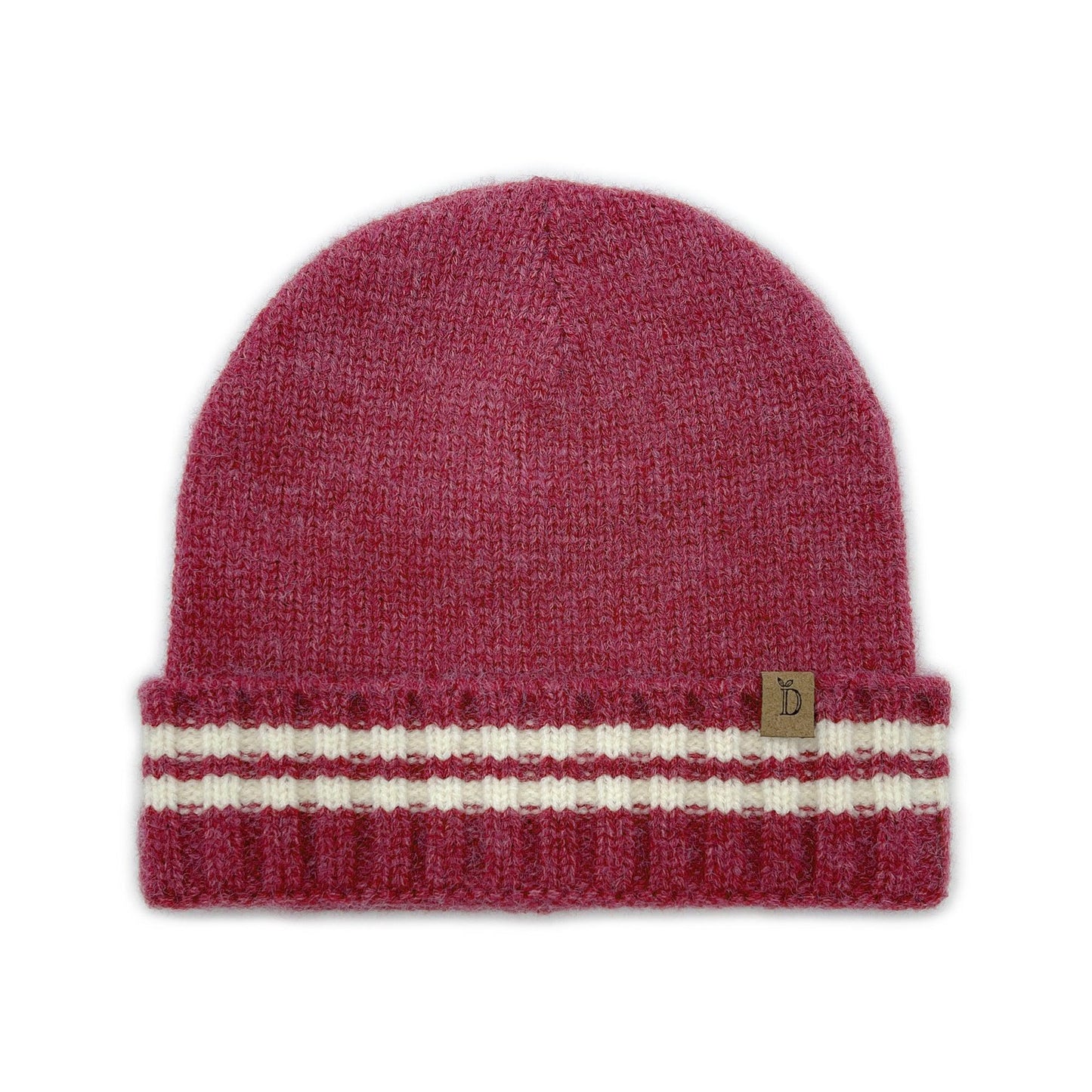 Empire Cove Winter Knit Striped Beanie-Black-