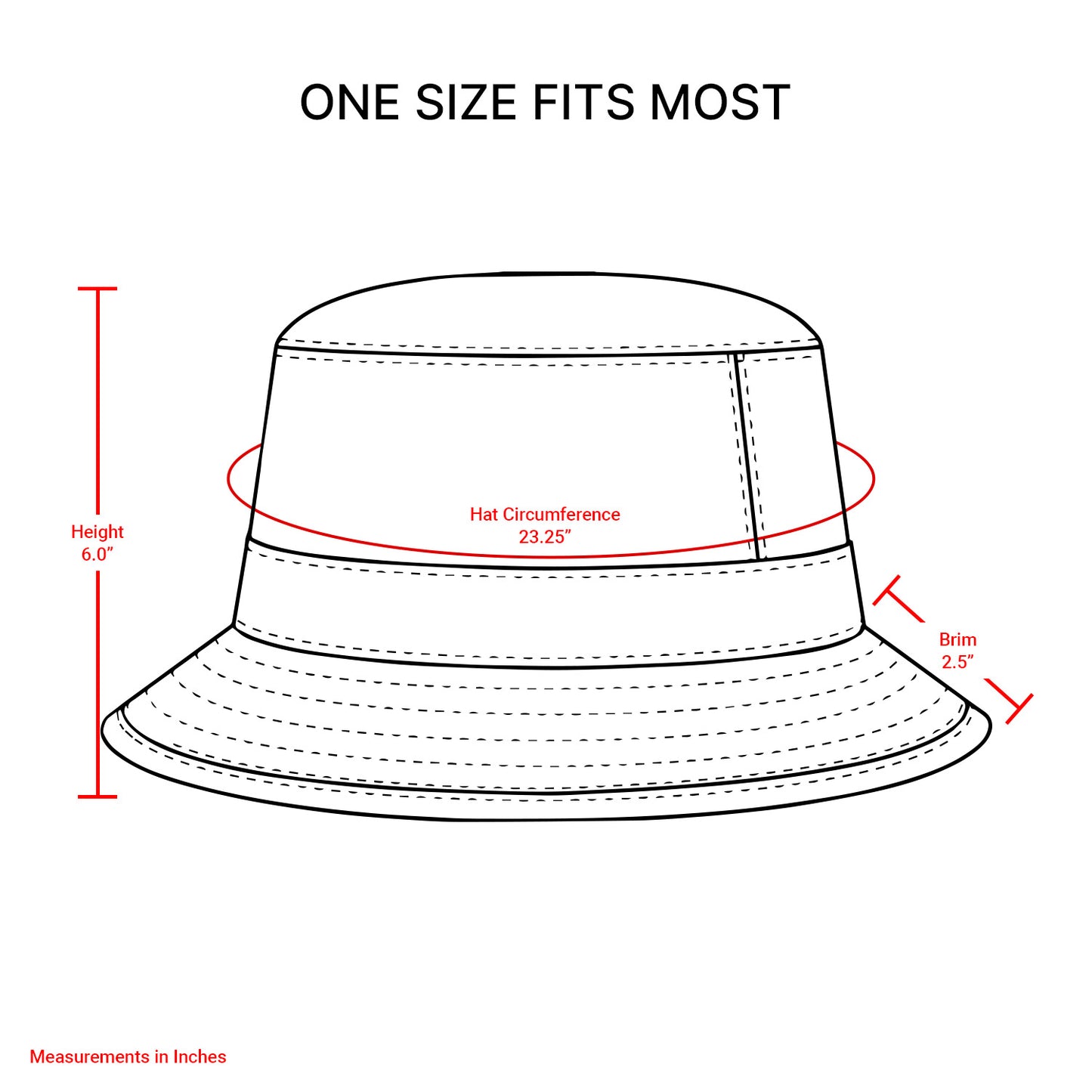 Empire Cove Checkered Tile Bucket Hat Reversible Fisherman Cap Women Men-Black-