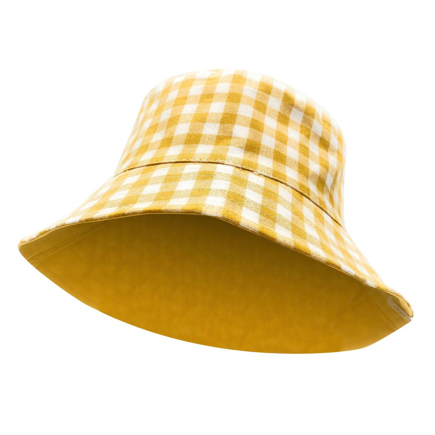 Empire Cove Checkered Tile Bucket Hat Reversible Fisherman Cap Women Men-Black-