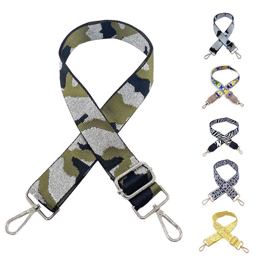 Empire Cove Shoulder Purse Bag Guitar Straps Crossbody Handbag Adjustable-Camo Green-