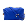 Empire Cove Faux Leather Crossbody Bag Purse Shoulder Handbag Messenger-Blue-