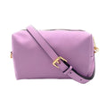 Empire Cove Faux Leather Crossbody Bag Purse Shoulder Handbag Messenger-Lavender-